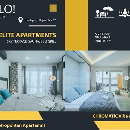 Bpr Elite Apartments - Sky Terrace Budapest Exteriör bild